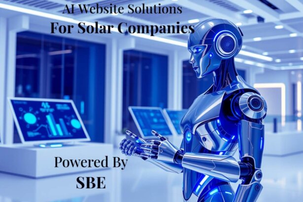 AI-powered solar website optimization