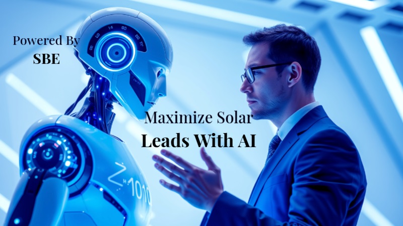 AI-powered solar website personalization by SBE