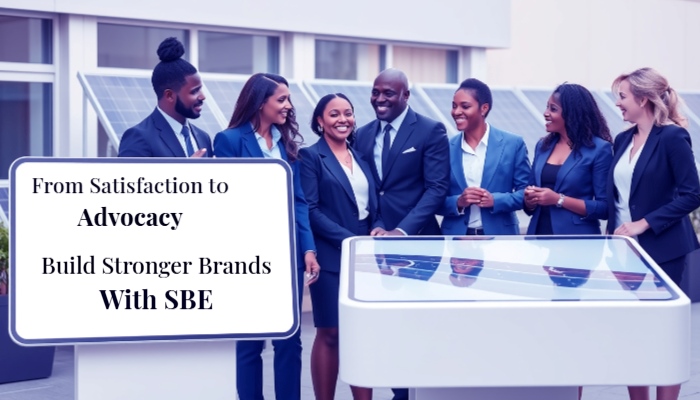 solar customer satisfaction and brand advocacy with SBE