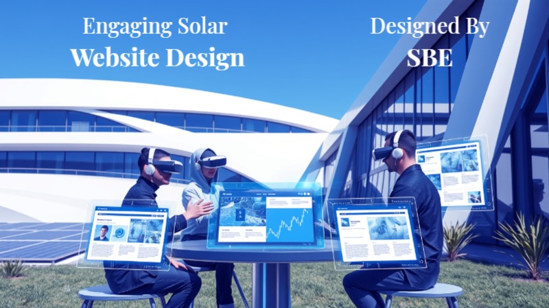 solar website design by SBE