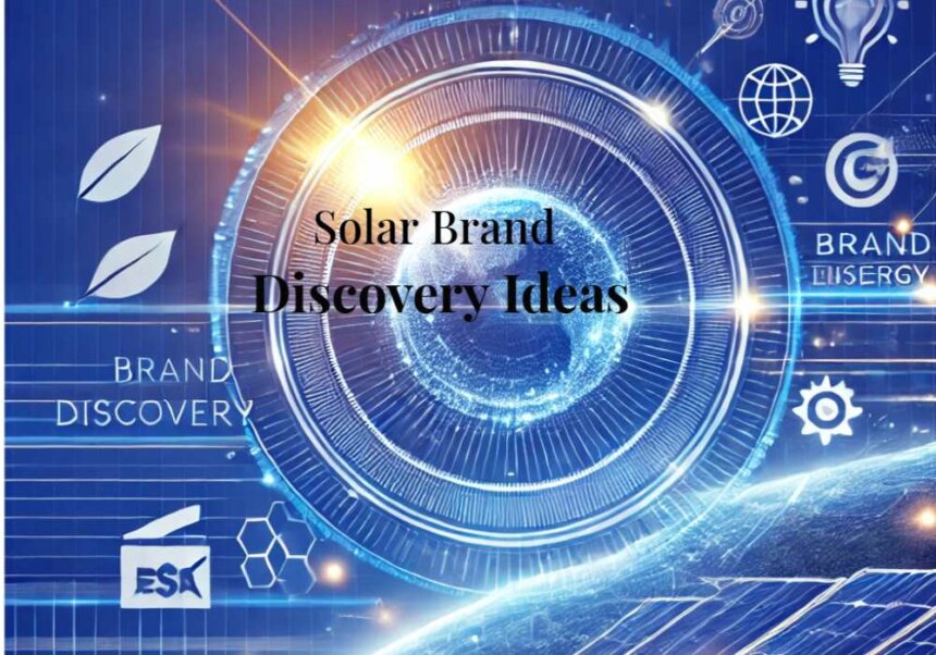 solar brand discovery by SBE