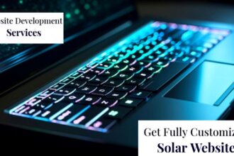 solar website development solutions